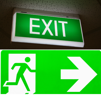 Exit / emergency lights